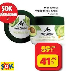 MON AMOUR AVOKADOLU EL KREMİ MON AMOUR AVOKADOLU EL KREMİ